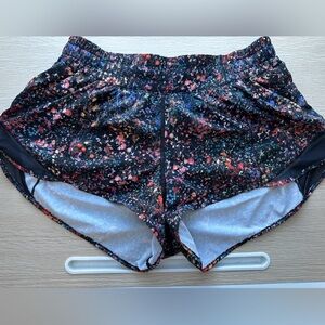 Lululemon Hotty-Hot Floral Shorts